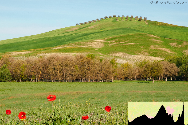 Esempio di Istogramma di una foto